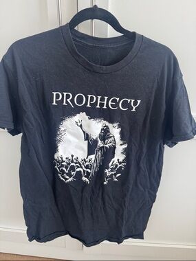 Prophecy Graphic Black Men's T‑Shirt